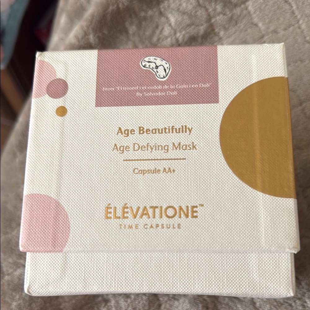 Age Beautifully Age Defying Mask - Gold and Cream